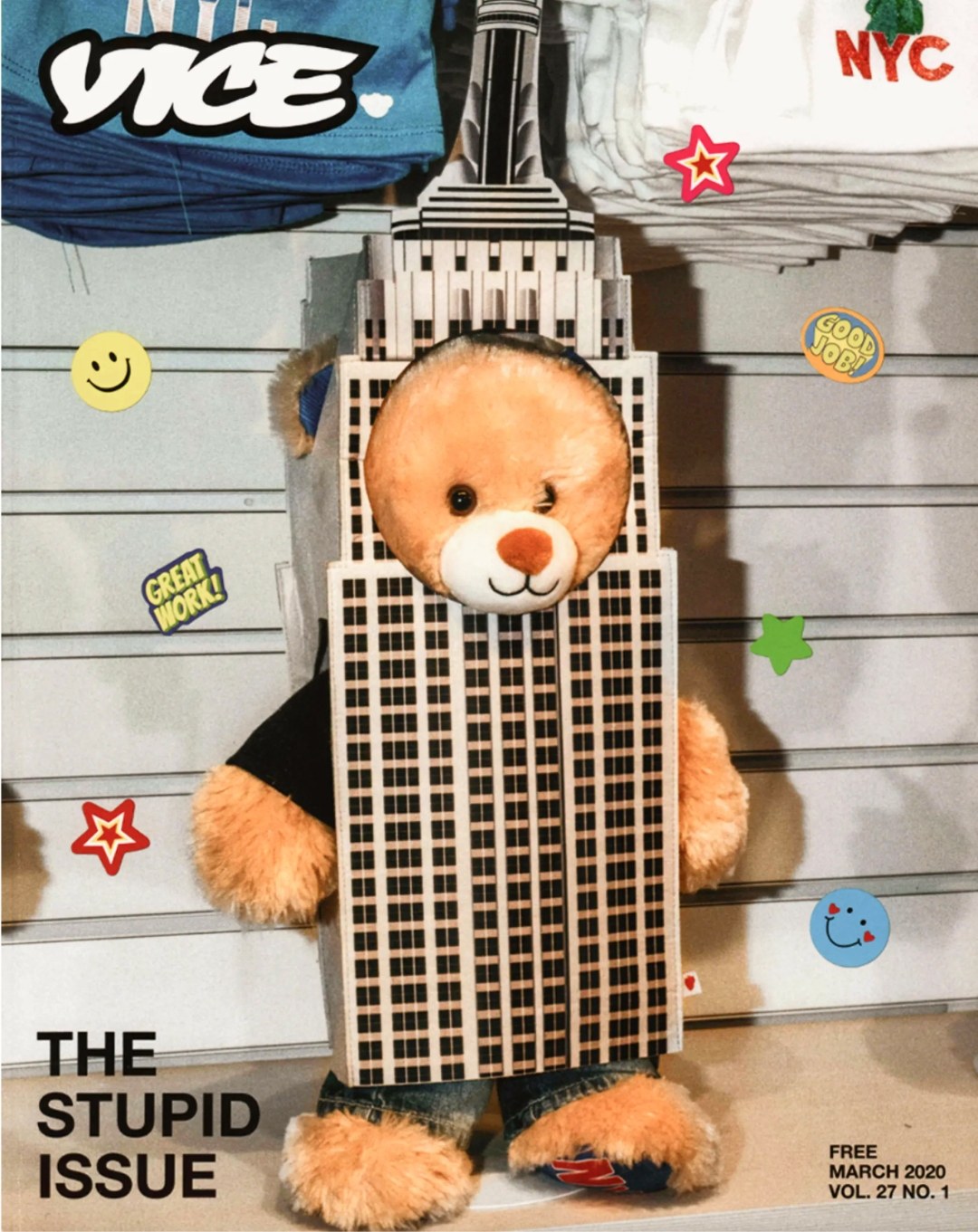 Bear Suit Surveillance — VICE Magazine cover