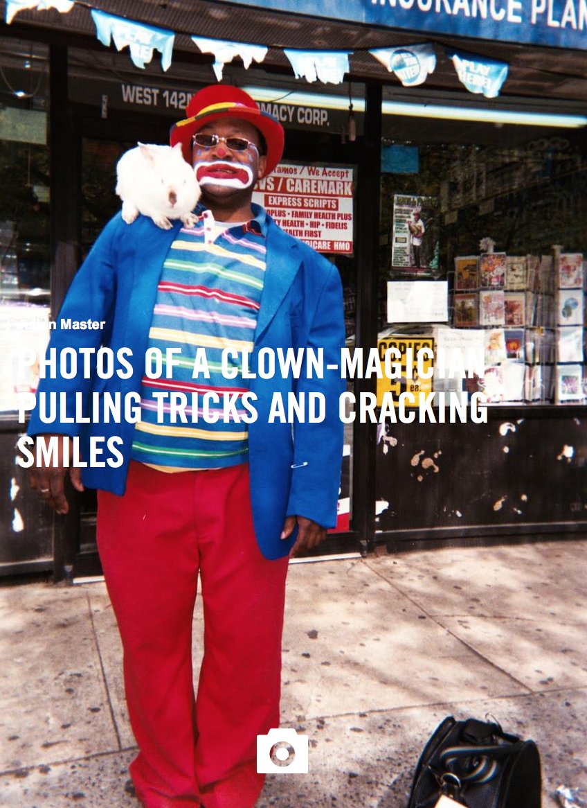 Clown Magician Man