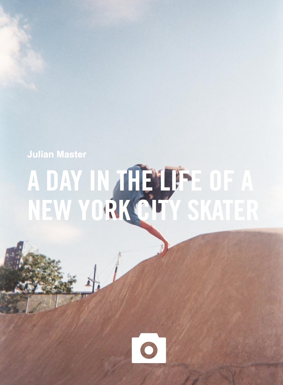 Skateboarder Leo Gutman
